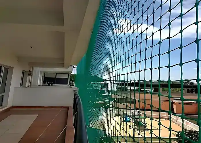 Expert Netting Top Quality Balcony Safety Nets in Kadapa, Khammam, Kakinada, Rajahmundry, Vijayawada, Guntur, Vizag, Visakhapatnam, Bhimavaram, Kurnool and throughout Andhra Pradesh