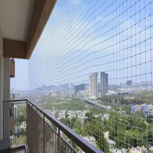 Expert Netting Top Quality Balcony Safety Nets in Kakinda, Rajahmundry, Vijayawada, Guntur, Vizag, Visakhapatnam, Kadapa, Anantapur, Kurnool, Bhimavaram and throughout Andhra Pradesh