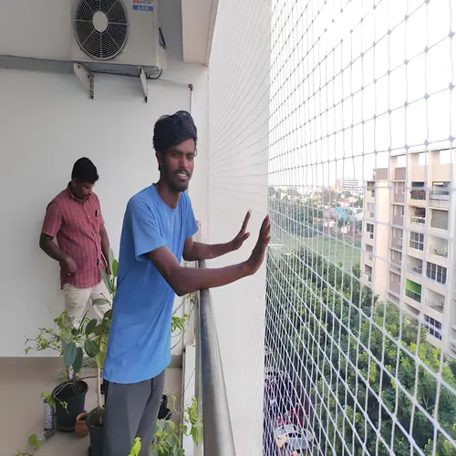 Expert Netting Top Quality Balcony Safety Nets in Tirupati, Ongole, Anantapur, Nellore, Kadapa, Khammam, Kakinada, Rajahmundry, Vijayawada, Vizag, Visakhapatnam, Guntur, Tirupati, Kurnool, Bhimavaram