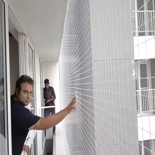 Expert Netting Top Quality Pigeon Net for Balcony in Vijayawada, Guntur, Vizag, Visakhapatnam, Rajahmundry Tirupati, Kadapa, Kurnool, Anantapur, Ongole, Bhimavaram, Kakinada